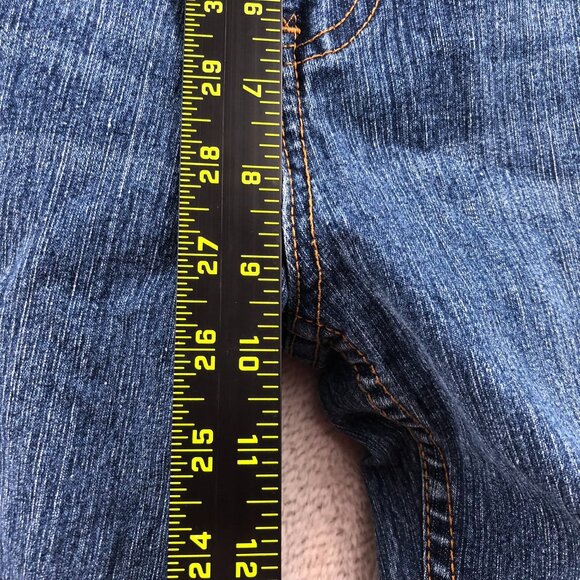 RY Diverso Womens Jeans Size 10 Straight Classic Denim Embroidered Butterfly - Picture 6 of 14